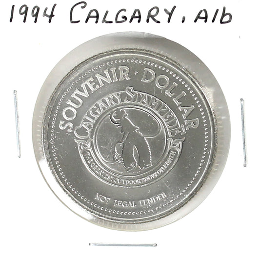 1994 Calgary Stampede Centennial Souvenir Dollar