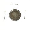 1880H Obv. 3 Canada 5-cents Good (G4) Scratched, Cleaned or Impaired