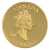 2001 Canada 3-cent First Postage Stamp Sterling (From Set) Coin only