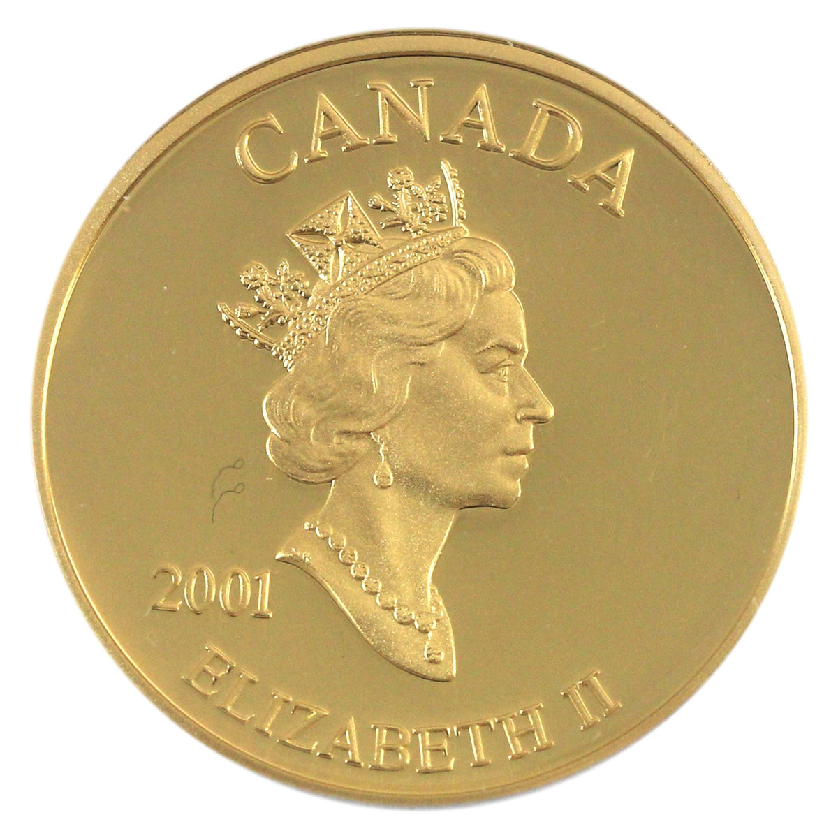 2001 Canada 3-cent First Postage Stamp Sterling (From Set) Coin only