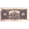 BC-24c 1937 Canada $10 Note, Coyne-Towers, Fine (Tears, holes, or damaged)