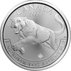 2016 Canada $5 Predator Series: Cougar 1oz Silver (No Tax) May be lightly toned