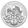 2022 Austria 1.5 Euros Philharmonic 1oz. .999 Silver (No Tax) Minor Hairline Scrat.
