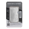 Nadir Metal Rafineri 1oz 999.0 Fine Silver Bars (No Tax) - White Toning