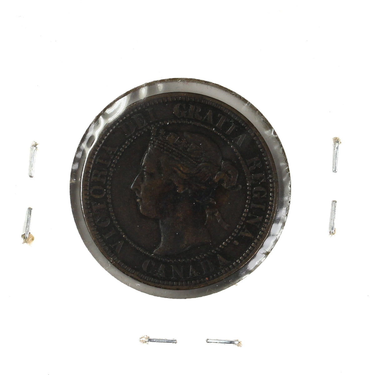 1899 Canada 1-cent Very Fine (VF20) Scratched, marks, or impaired