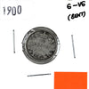 1900 Canada 10-cents G-VG (G-6) Scratched, Cleaned or Impaired