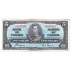 BC-23c 1937 Canada $5, Coyne-Towers, F-VF (Stain, tears, or damaged)