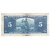 BC-23c 1937 Canada $5, Coyne-Towers, F-VF (Stain, tears, or damaged)