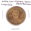 2002 Coca-Cola Canadian Olympic Men's Hockey Medallion: Steve Yzerman (Lightly toned)