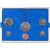Sweden 1984 6-coin Uncirculated Mint Set (Case scuffed, a little toning)