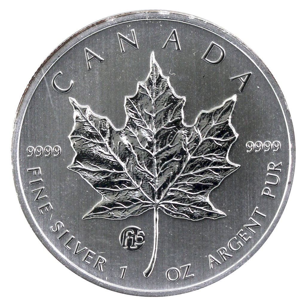 2013 Canada $5 F15 Privy Mark 1oz Silver Maple Leaf (No Tax) Issue
