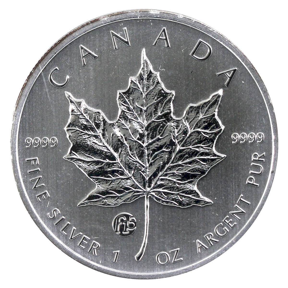 2013 Canada $5 F15 Privy Mark 1oz Silver Maple Leaf (No Tax) Issue