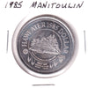 1985 Manitoulin, Ontario, Haweater Dollar Trade Token: West Bay