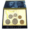 1998 Australia 6-coin Mint Set w/ Bass & Flinders 50 Cents in Folder (Sleeve scuffed)