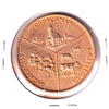 1966 Penticton BC Centennial of Settlement Medallion: Tom Ellis (1st European Settler)