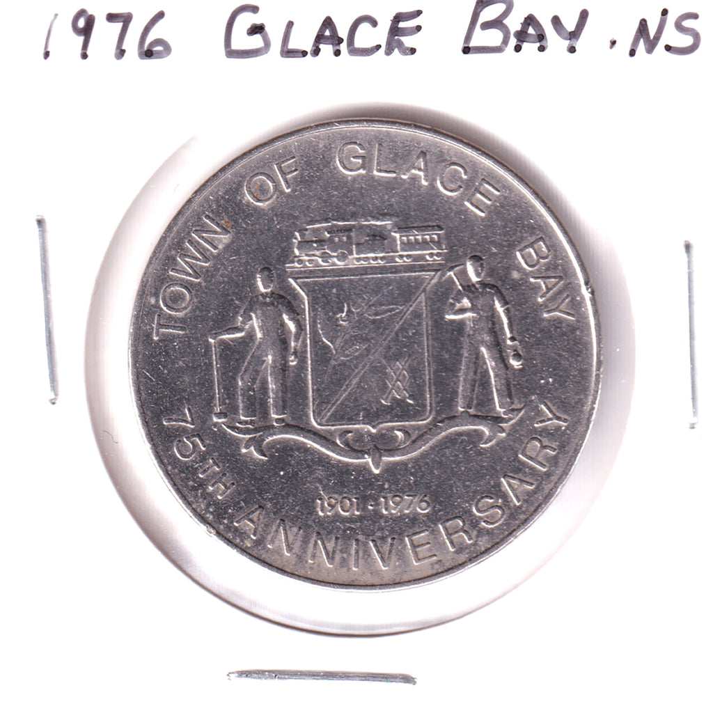 1976 Glace Bay, NS, 75th Anniversary Medallion: From the Depths of the Earth and Sea