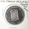 1976 Canada Visit of Her Majesty the Queen Medallion