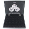 Volterra Duo Deluxe Black Box for Silver $20 for $20 Coins (35 Spaces) Scuffed