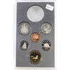 1995 Canada 6-coin Frosted Proof Set Broken from the RCM Proof Double Dollar Set