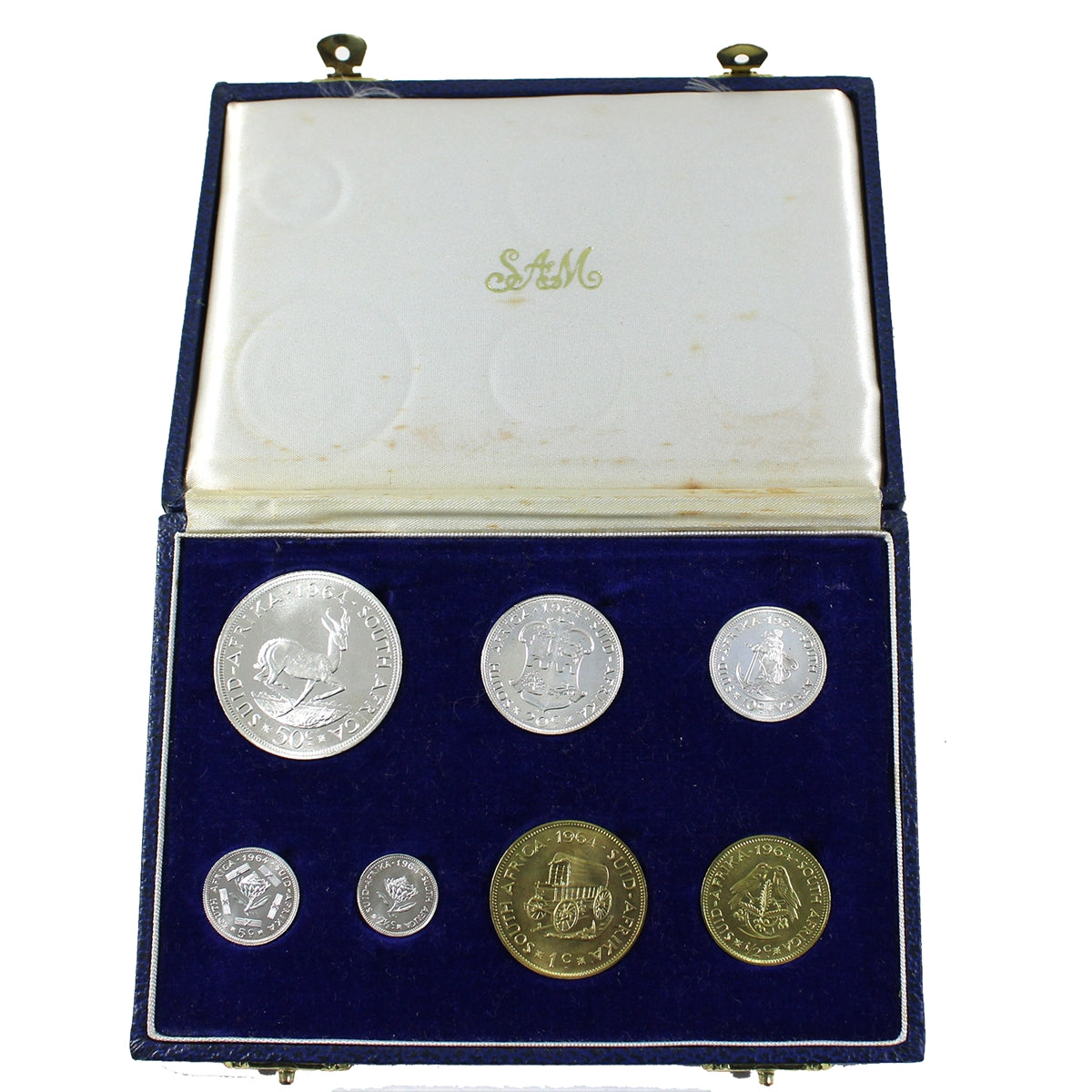 South Africa 1964 7-coin Proof Set