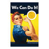 Rosie the Riveter "We Can Do It" 1/1000oz 24K .9999 Gold Round in Card (No Tax)