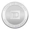 TD Bank Year of the Fearless Tiger 1oz Silver Round in Box (No Tax) Flaws