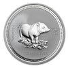 2007 Australia $1 Year of the Pig 1oz Silver in Red Box (No Tax) Flaws