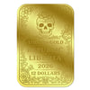 2026 Liberia $12 Dia De los Muertos: Roses 1/1000oz 24K .9999 Gold (No Tax)
