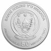 2022 Rwanda Year of the Tiger 1oz. .999 Silver (No Tax) UNSEALED/Light Toning