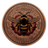 Bee Humble Colourized 5oz. AVDP .999 Fine Copper Medal