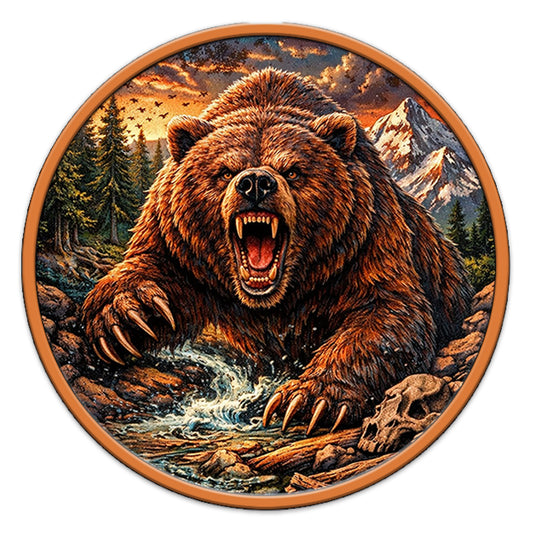 Rage of the Wild 5oz. AVDP .999 Fine Copper Medal