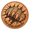 Rage of the Wild 5oz. AVDP .999 Fine Copper Medal