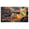 2026 Liberia $12 Star of David 1/1000oz 24K .9999 Gold in Card (No Tax)