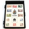1967 Canada Centennial Stamp Box with 12x Regular Issue Postage Stamps (Issues)