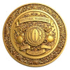Spartan Army 24k Gold Gilded 5oz. AVDP .999 Fine Copper Medal