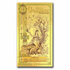 One Utah Goldback 1/1000oz 24K .9999 Gold Wafer Foil Note (No Tax) Scr Holder