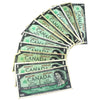Lot of 11x 1967 Canada $1 Notes w/11 Different Prefixes in Avg. Circ. Condition, 11Pcs