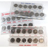 1992, 1999 & 2000 Canada 12-coin 25-cent Commemorative Sets in Sleeves, 3Pcs
