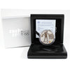 Russia Sochi 2014 3 Roubles Olympic Biathlon Sterling Silver Proof in Case (Impaired)