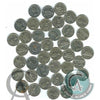 40 x Mixed 1953-1959 Elizabeth Canada 5 Cents (Mega29)