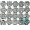 Group lot of 20 x Mixed 1971-2001 Kennedy US Half Dollars. Mega32