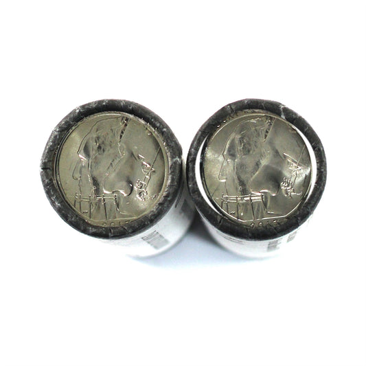 Pair of 2013 US National Parks: Mount Rushmore P&D Original Rolls of 40Pcs, 2 Rolls