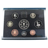 1993 Great Britain 8-coin Proof Set in Case w/ CoA (Toned)