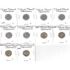 Lot of 10x Toronto Transit Commission Subway Tokens, 10Pcs (See text)