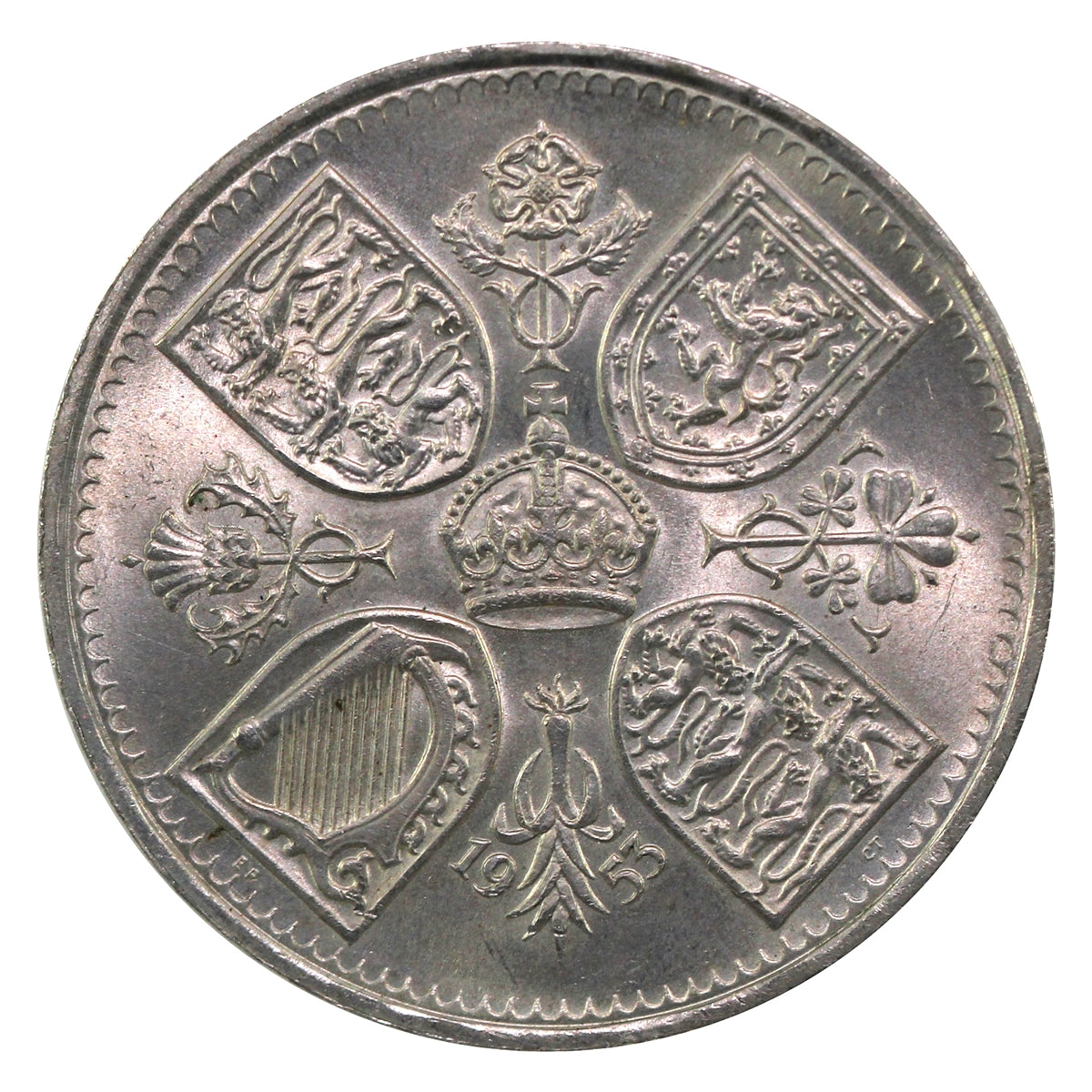 Great Britain 1953 Crown: Queen Elizabeth II Coronation (May be lightly toned)