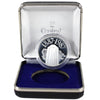 1987 Central Trust Centennial Coin in Case, .55oz Fine Silver (No Tax) Lightly Toned
