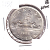 1955 Canada Dollar Brilliant Uncirculated (MS63) Scratched, cleaned, or impaired