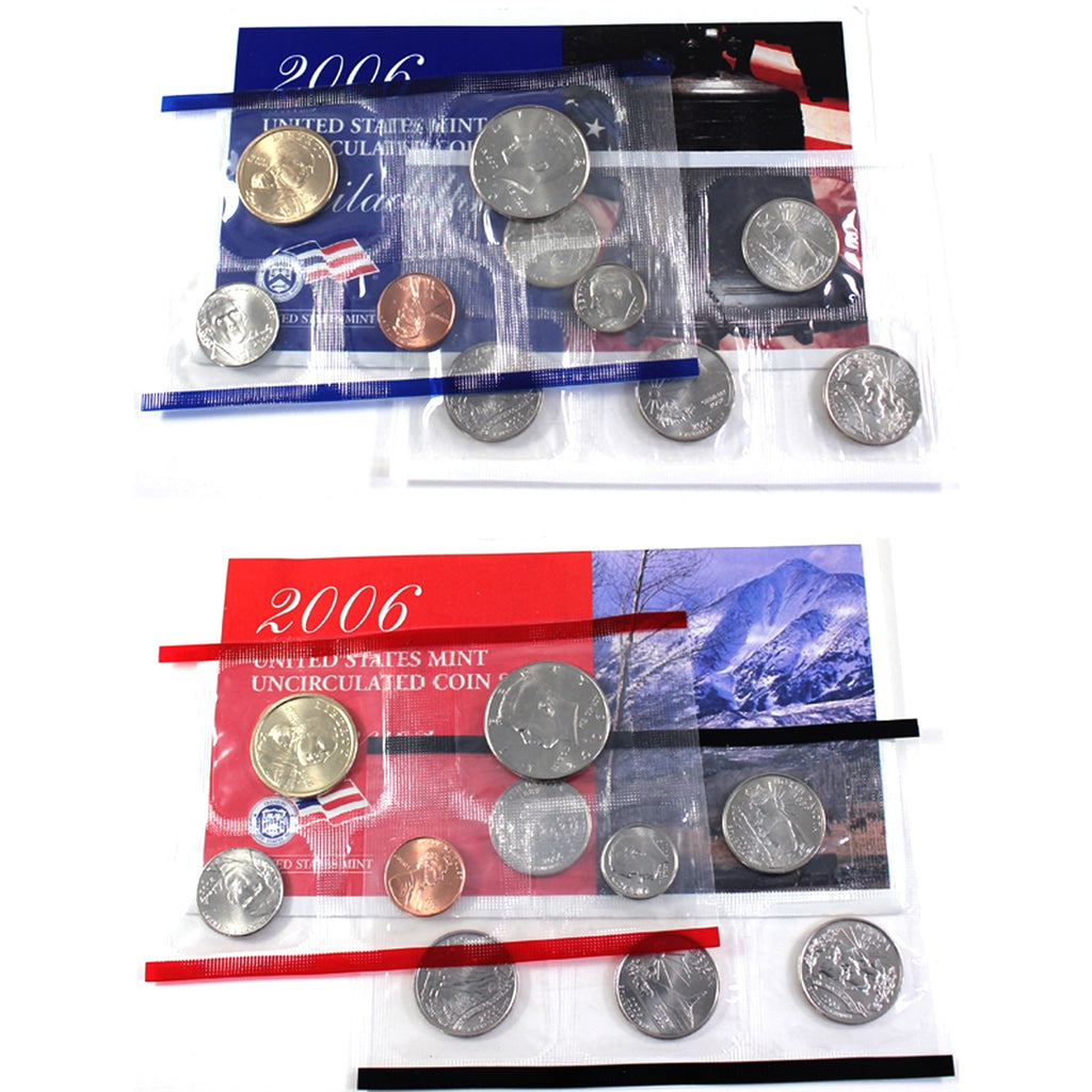 2006 USA Uncirculated Coin Set, P&D Mints (Issues)