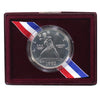 1992 D USA Olympic (Baseball Pitcher) .90 Silver Dollar in Case (Light issues, no CoA)