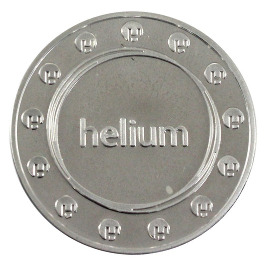 Helium Cryptocurrency 1oz .999 Fine Silver Round (No Tax) Flaws/Missing COA
